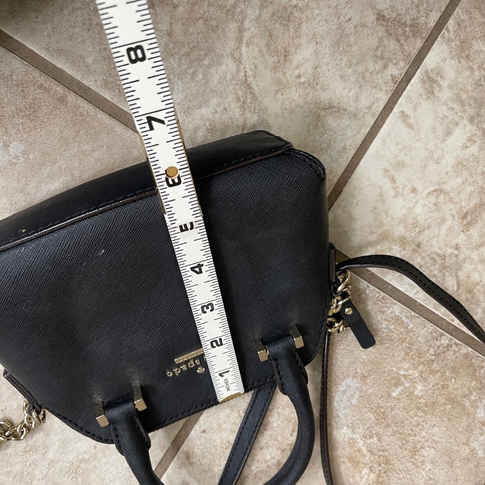 Black Kate Spade New York Mini DoubleHandle Bag kate spadeSize: OS - Picture 3 of 10